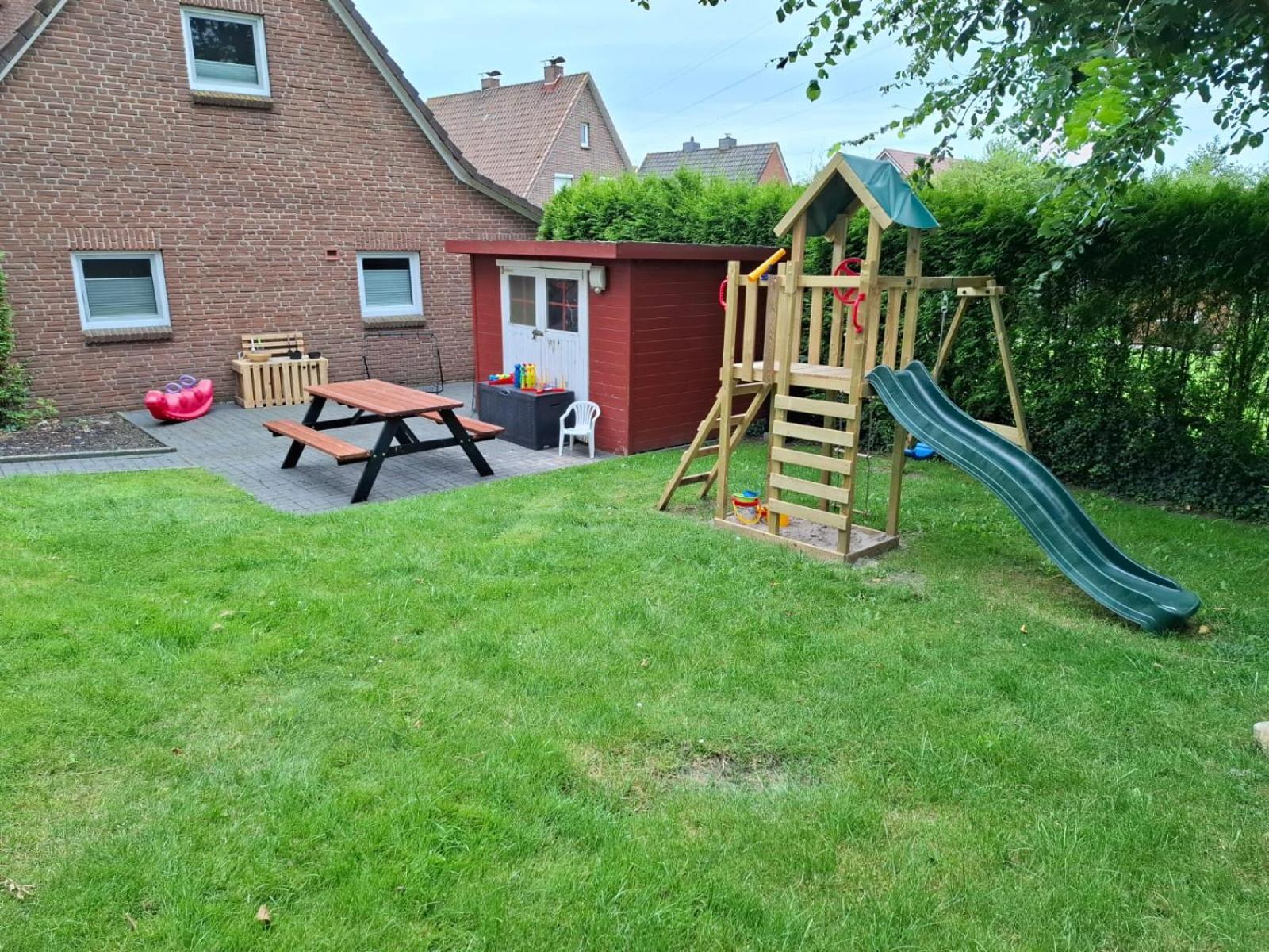Mienhus Apartments Ferienwohnung Boppo Mienhus 诺登 外观 照片